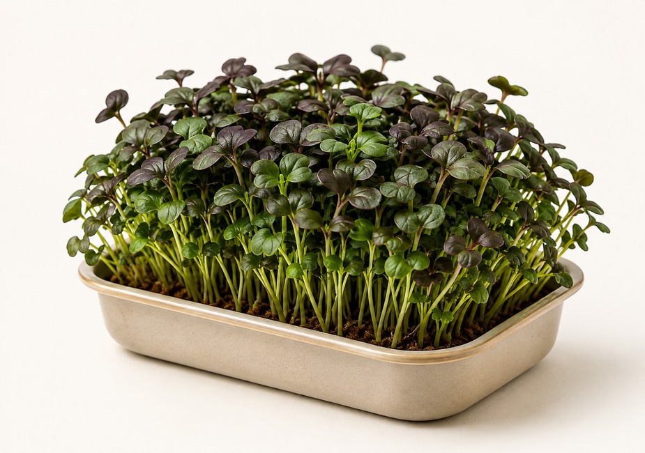 Mustard microgreens